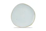 Talerz płytki o organicznym kształcie Stonecast Duck Egg Blu 286 mm Churchill SDESOG111
