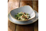Talerz płytki o organicznym kształcie Stonecast Duck Egg Blu 286 mm Churchill SDESOG111