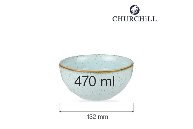 Miska Stonecast Duck Egg Blue 470 ml, 132 mm Churchill SDESRBL61 Miska Stonecast Duck Egg Blue 470 ml, 132 mm Churchill SDESRBL61
