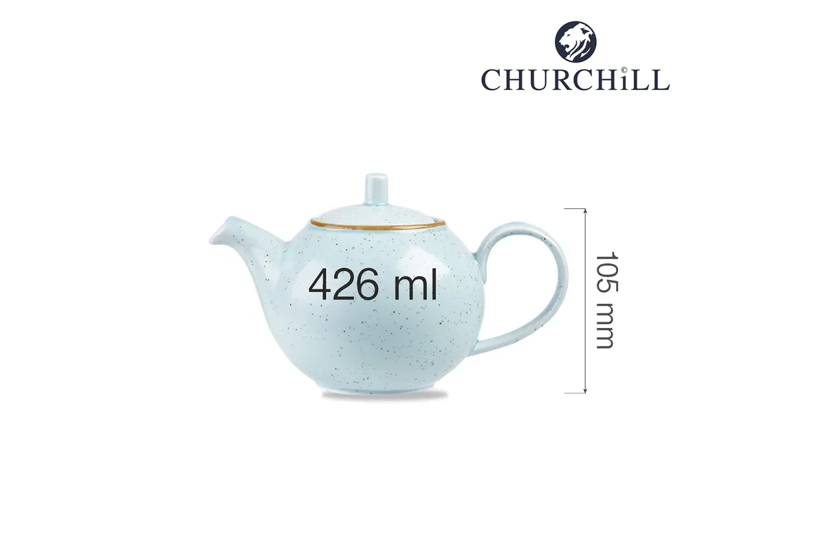 Dzbanek Stonecast Duck Egg Blue 426ml Churchill SDESSB151