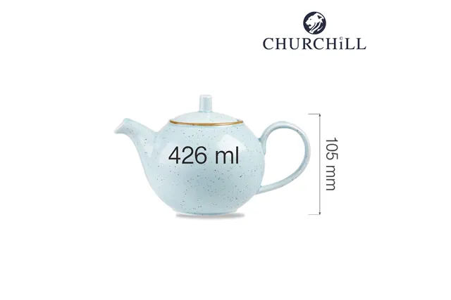 Dzbanek Stonecast Duck Egg Blue 426ml Churchill SDESSB151 Dzbanek Stonecast Duck Egg Blue 426ml Churchill SDESSB151