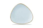 Talerz trójkątny Stonecast Duck Egg Blue 311 mm Churchill SDESTR121