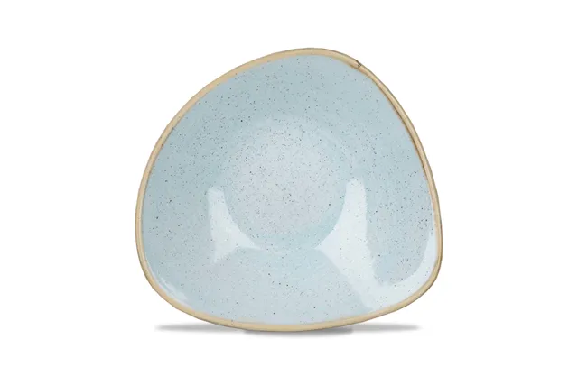 Miska trójkątna Stonecast Duck Egg Blue 370 ml Churchill SDESTRB71 Miska trójkątna Stonecast Duck Egg Blue 370 ml Churchill SDESTRB71