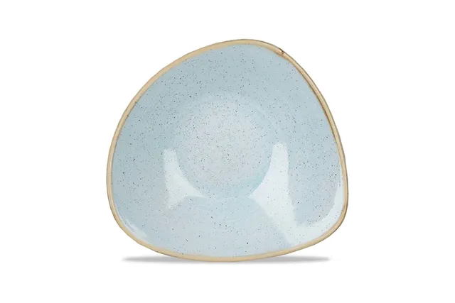 Miska trójkątna Stonecast Duck Egg Blue 600 ml Churchill SDESTRB91 Miska trójkątna Stonecast Duck Egg Blue 600 ml Churchill SDESTRB91