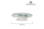Talerz głęboki Stonecast Duck Egg Blue 240 mm Churchill SDESVWBM1