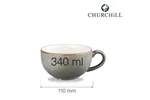 Filiżanka Stonecast Peppercorn Grey 340 ml Churchill SPGSCB281