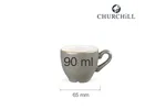 Filiżanka do espresso Stonecast Peppercorn Grey 90 ml Churchill SPGSCEB91