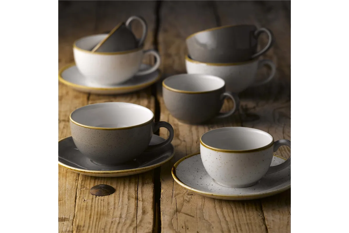 Filiżanka do espresso Stonecast Peppercorn Grey 90 ml Churchill SPGSCEB91