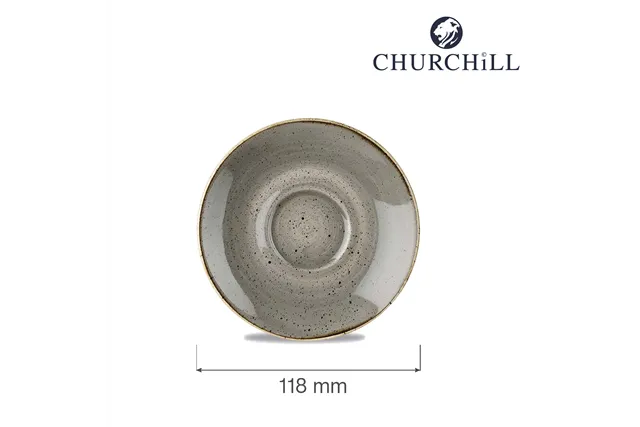 Spodek espresso Stonecast Peppercorn Grey 118 mm Churchill SPGSESS1 Spodek espresso Stonecast Peppercorn Grey 118 mm Churchill SPGSESS1