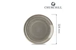 Talerz płytki Stonecast Peppercorn Grey 324 mm Churchill SPGSEV121