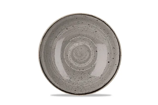 Miska coupe Stonecast Peppercorn Grey 1136 ml Churchill SPGSEVB91 Miska coupe Stonecast Peppercorn Grey 1136 ml Churchill SPGSEVB91
