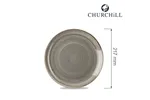 Talerz płytki Stonecast Peppercorn Grey 217 mm Churchill SPGSEVP81