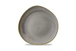 Talerz płytki o organicznym ksztalcie Stonecast Peppercorn Grey 210 mm Churchill SPGSOG81