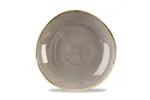 Miska o organicznym ksztalcie Stonecast Peppercorn Grey 340ml Churchill SPGSOGB11