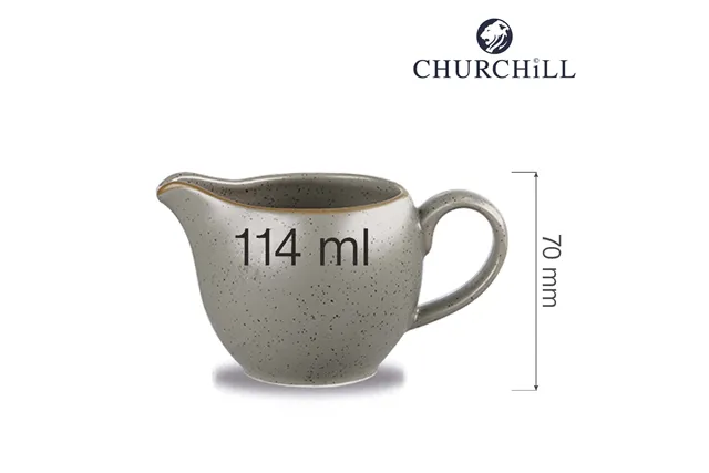 Mlecznik Stonecast Peppercorn Grey 114 ml Churchill SPGSSJ41 Mlecznik Stonecast Peppercorn Grey 114 ml Churchill SPGSSJ41