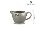 Mlecznik Stonecast Peppercorn Grey 114 ml Churchill SPGSSJ41