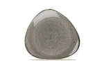 Talerz trójkątny Stonecast Peppercorn Grey 311 mm Churchill SPGSTR121