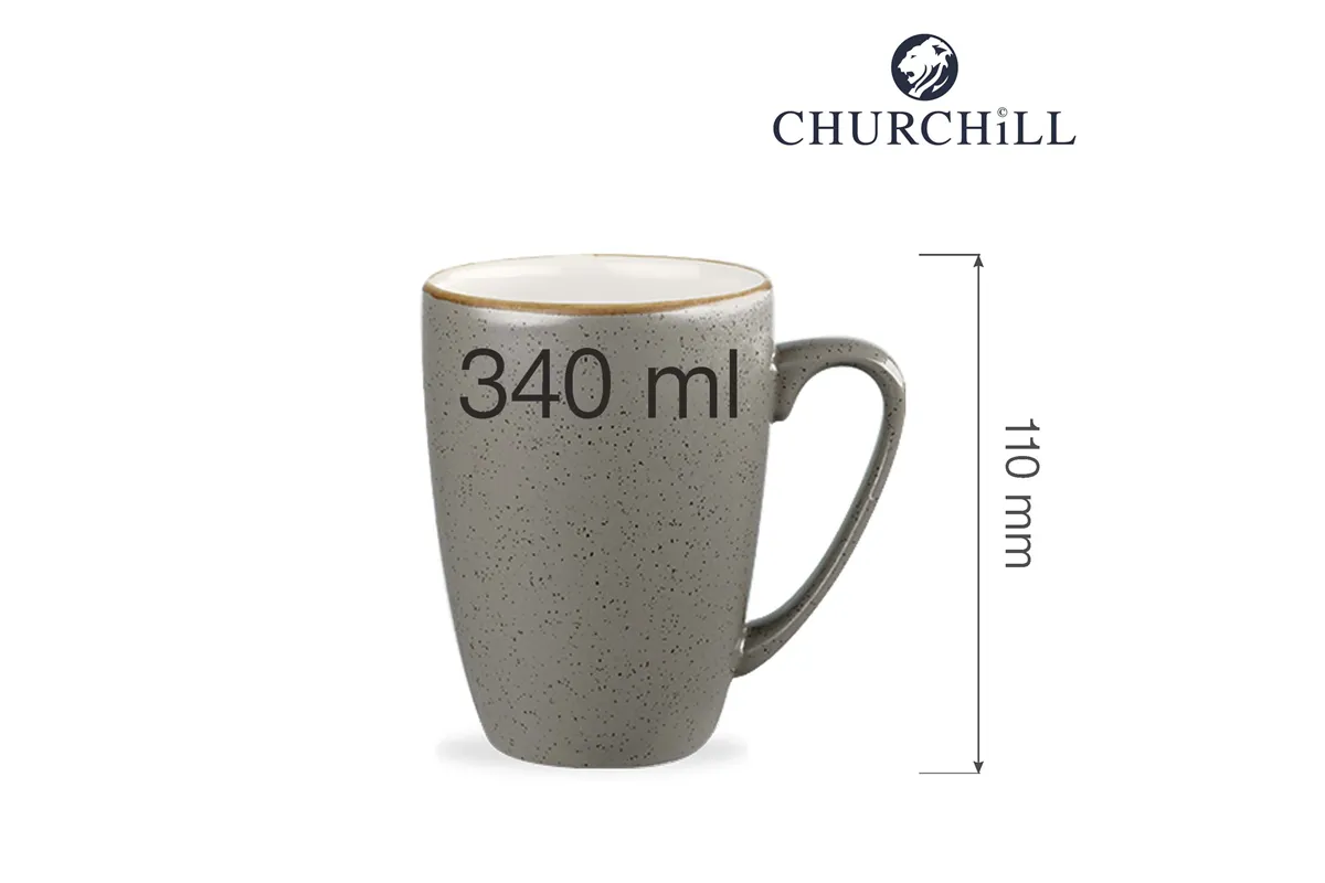 Kubek Stonecast Peppercorn Grey 340 ml Churchill SPGSVM121