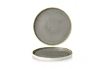 Talerz płytki z rantem Stonecast Peppercorn Grey 260 mm Churchill SPGSWP261