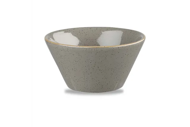 Miska konikalna Stonecast Peppercorn Grey 340 ml, 121 mm Churchill SPGSZE121 Miska konikalna Stonecast Peppercorn Grey 340 ml, 121 mm Churchill SPGSZE121