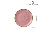 Talerz płytki Stonecast Petal Pink 260 mm Churchill SPPSEV101