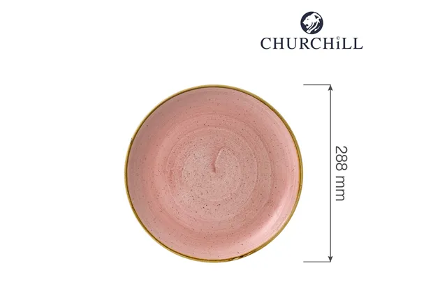Talerz płytki Stonecast Petal Pink 288 mm Churchill SPPSEV111 Talerz płytki Stonecast Petal Pink 288 mm Churchill SPPSEV111