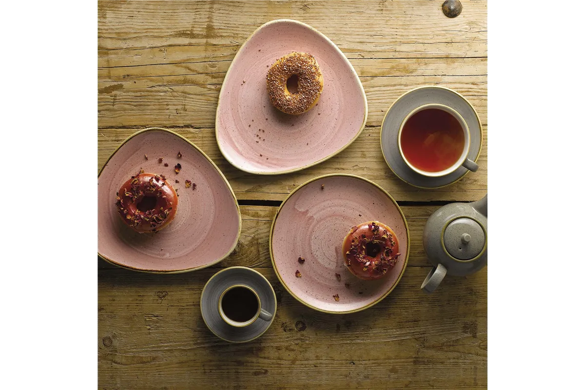 Talerz płytki Stonecast Petal Pink 217 mm Churchill SPPSEVP81