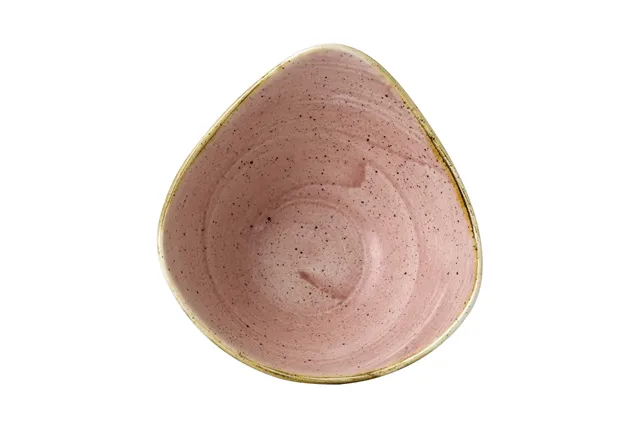 Miska trójkątna Stonecast Petal Pink 153 mm, 260 ml Churchill SPPSTRB61 Miska trójkątna Stonecast Petal Pink 153 mm, 260 ml Churchill SPPSTRB61