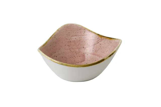 Miska trójkątna Stonecast Petal Pink 153 mm, 260 ml Churchill SPPSTRB61 Miska trójkątna Stonecast Petal Pink 153 mm, 260 ml Churchill SPPSTRB61