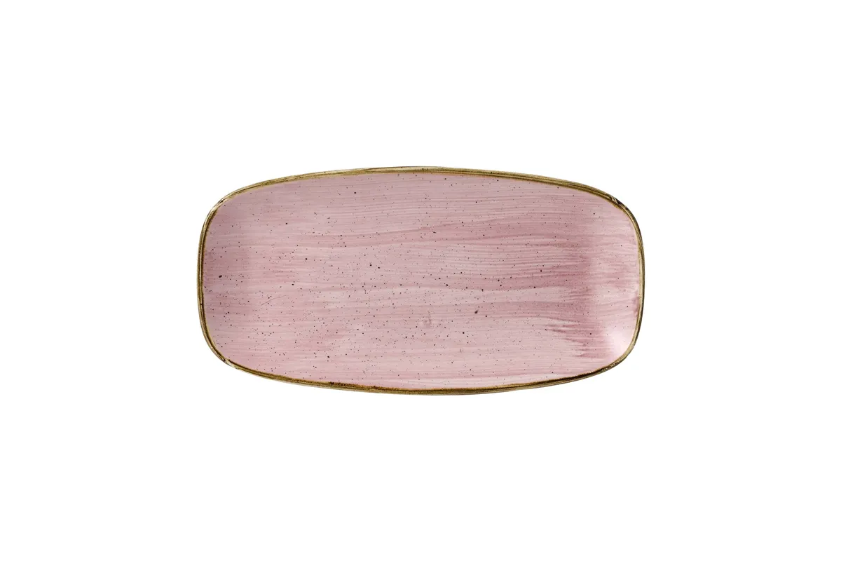 Talerz prostokątny Stonecast Petal Pink 298x153 mm Churchill SPPSXO111