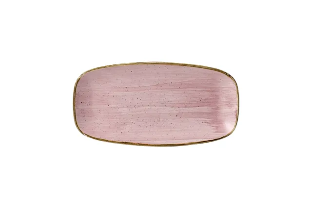 Talerz prostokątny Stonecast Petal Pink 298x153 mm Churchill SPPSXO111 Talerz prostokątny Stonecast Petal Pink 298x153 mm Churchill SPPSXO111
