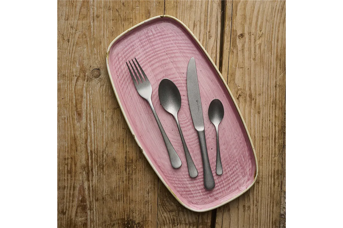 Talerz prostokątny Stonecast Petal Pink 298x153 mm Churchill SPPSXO111