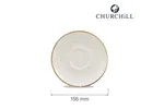 Spodek Stonecast Barley White 156 mm Churchill SWHSCSS1