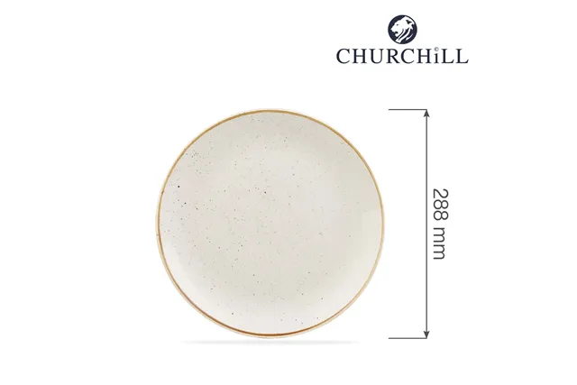Talerz płytki Stonecast Barley White 288 mm Churchill SWHSEV111 Talerz płytki Stonecast Barley White 288 mm Churchill SWHSEV111