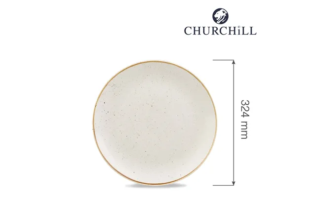 Talerz płytki Stonecast Barley White 324 mm Churchill SWHSEV121 Talerz płytki Stonecast Barley White 324 mm Churchill SWHSEV121