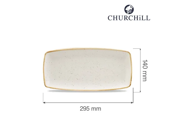Półmisek Stonecast Barley White 295x140 mm Churchill SWHSOP111 Półmisek Stonecast Barley White 295x140 mm Churchill SWHSOP111