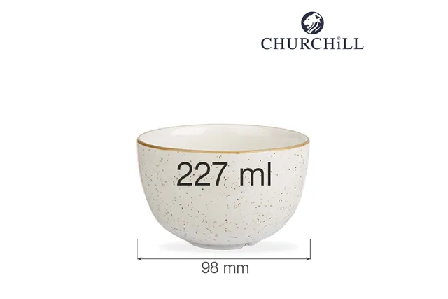 Miska/cukiernica Stonecast Barley White 227 ml, 98 mm Churchill SWHSSSGR1 Miska/cukiernica Stonecast Barley White 227 ml, 98 mm Churchill SWHSSSGR1