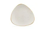 Talerz trójkątny Stonecast Barley White 229 mm Churchill SWHSTR91