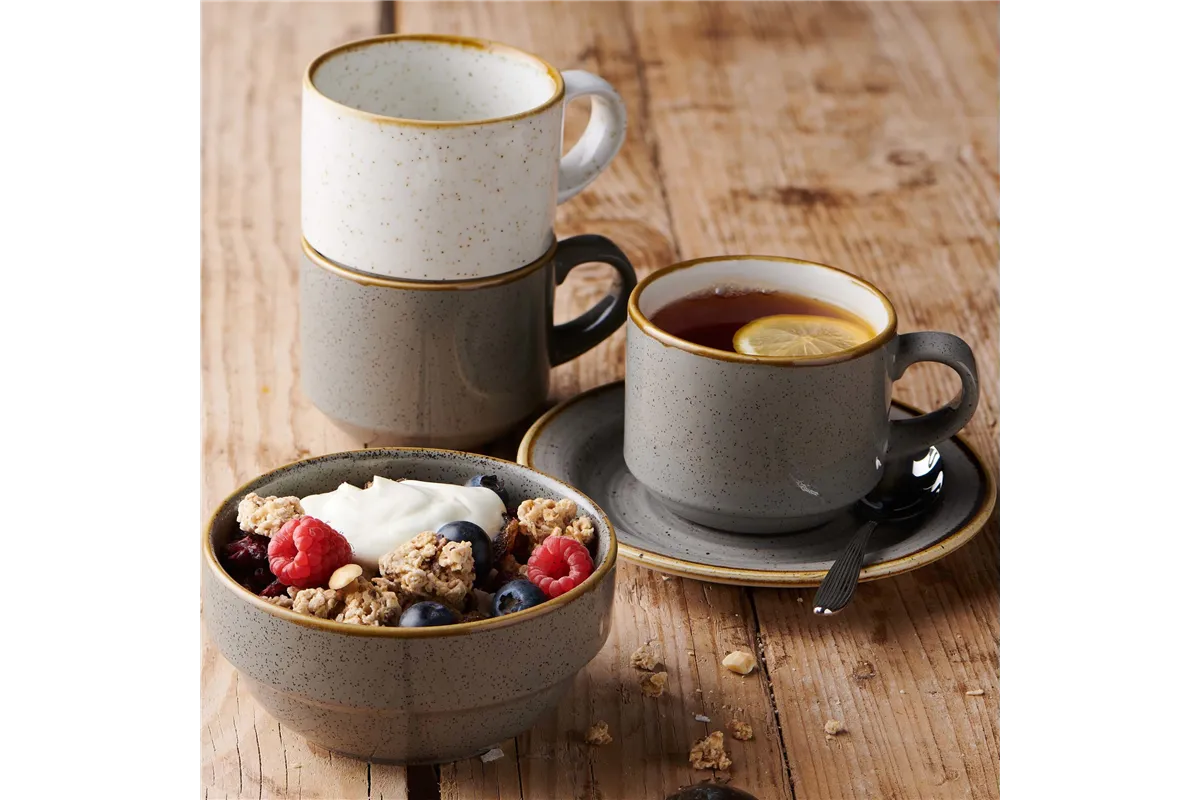 Kubek Stonecast Barley White 340 ml Churchill SWHSVM121