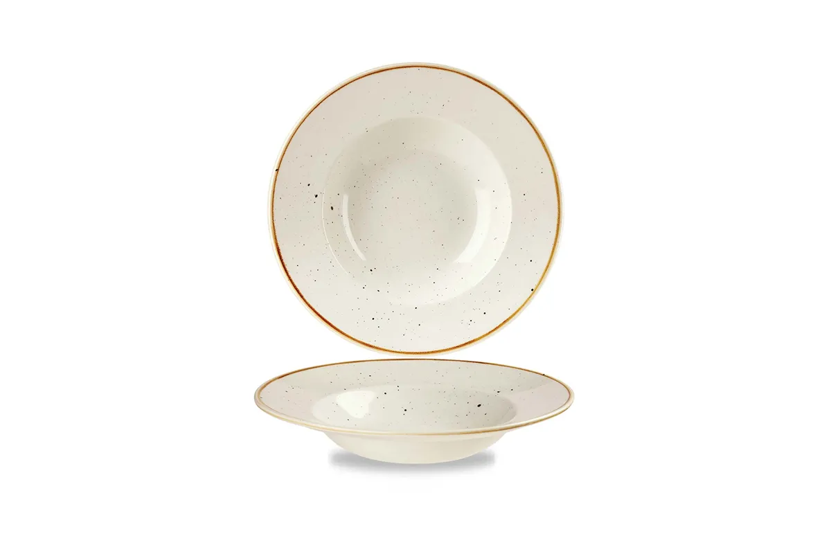 Talerz do pasty Stonecast Barley White 280 mm Churchill SWHSVWBL1