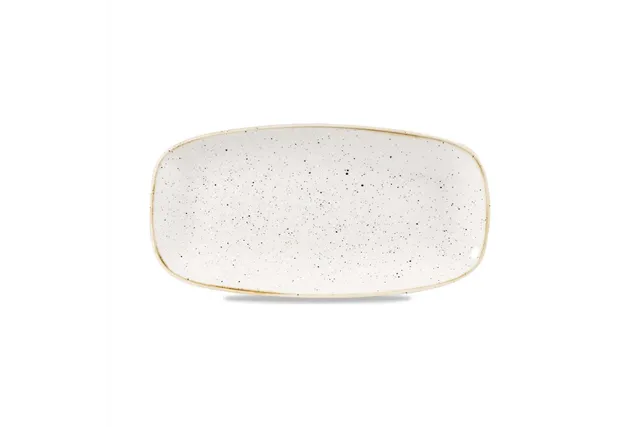 Talerz prostokątny Barley White 298x153 mm Churchill SWHSXO111 Talerz prostokątny Barley White 298x153 mm Churchill SWHSXO111