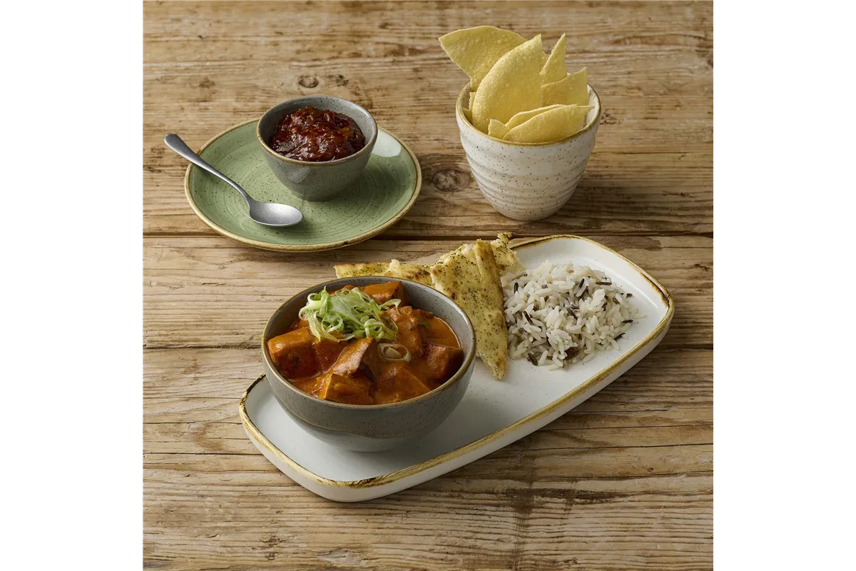 Talerz prostokątny Barley White 298x153 mm Churchill SWHSXO111