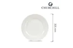 Talerz płytki Isla 305 mm Churchill WHISIF111