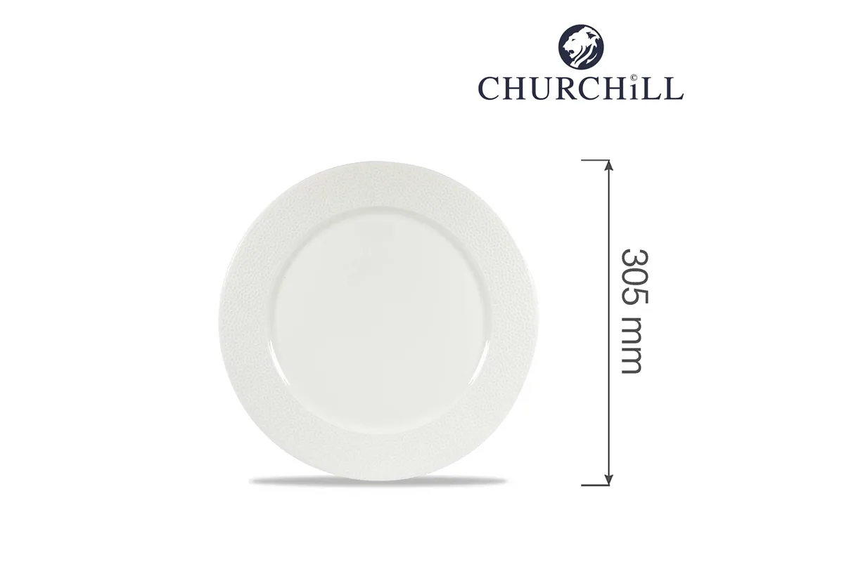 Talerz płytki z szerokim rantem Isla 305 mm Churchill WHISIP121