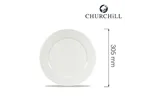 Talerz płytki z szerokim rantem Isla 305 mm Churchill WHISIP121