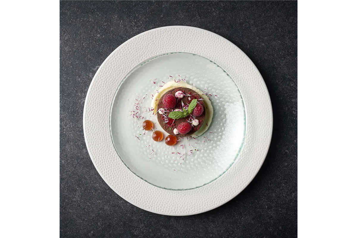 Talerz płytki z szerokim rantem Isla 305 mm Churchill WHISIP121