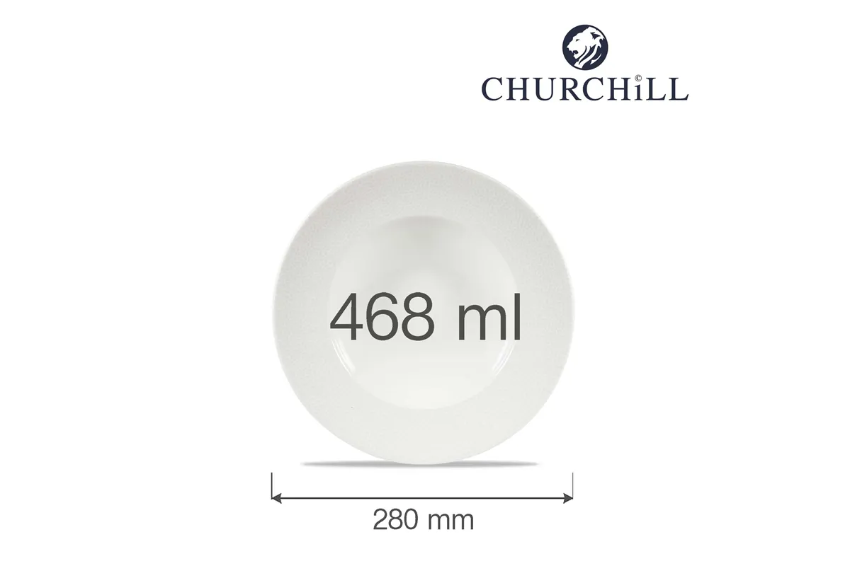 Talerz do pasty Isla 468 ml, 280 mm Churchill WHISIWBL1