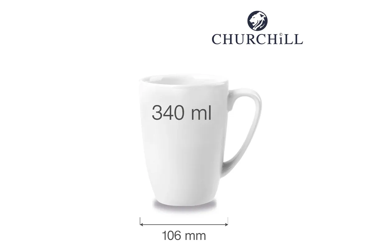 Kubek Profile 340 ml, 106 mm Churchill WHVM121