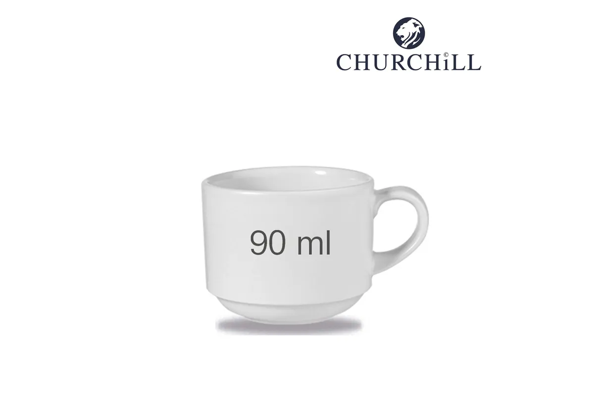 Filiżanka sztaplowana do espresso Profile 90 ml Churchill WHVSC31