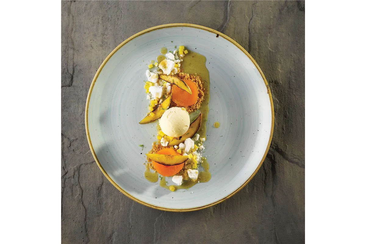 Talerz z wysokim rantem Duck Egg, 260mm Churchill SDESWP261